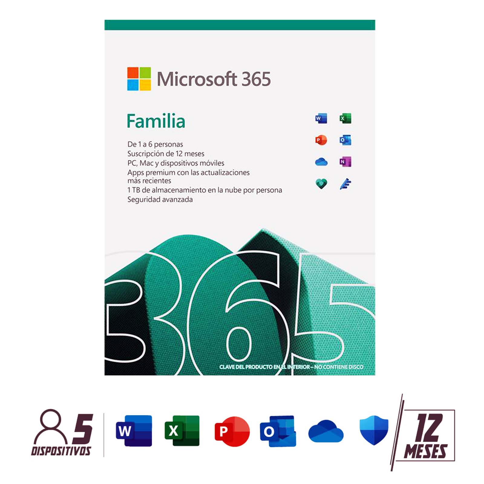 Office 365 Familia por 1 año